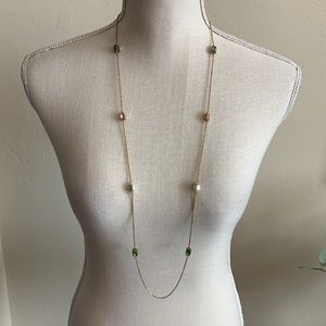 Ann Taylor Necklace, 37” total length